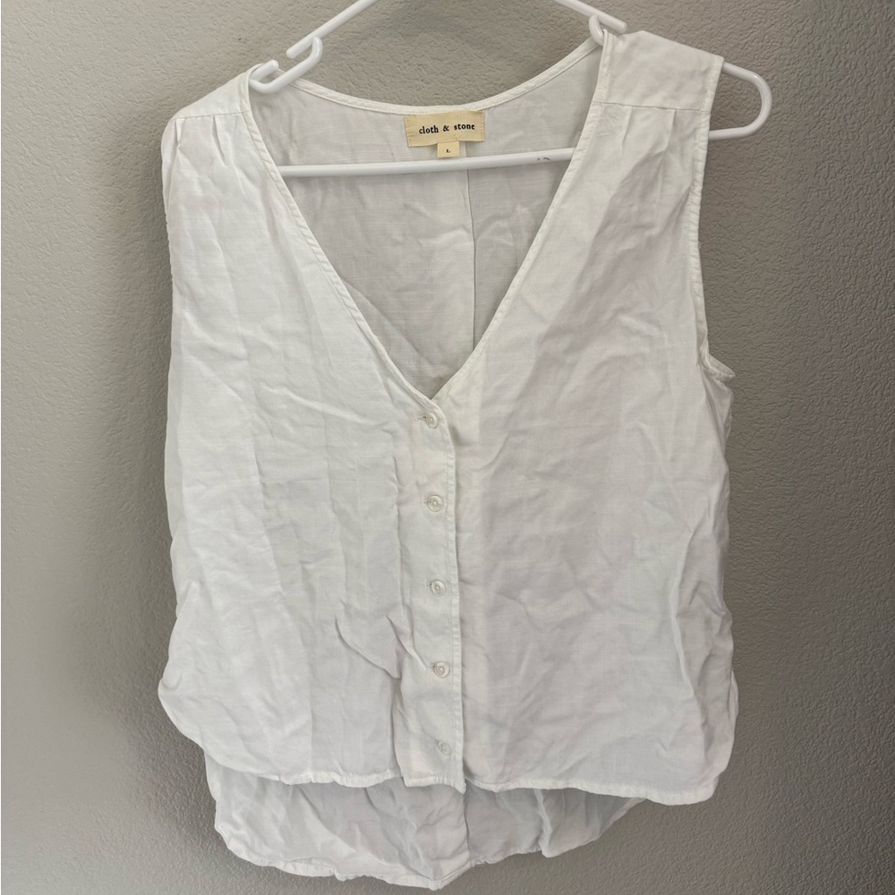 CLOTH & STONE WHITE TOP